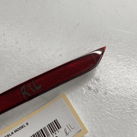 12-20 Tesla Model S Rear Bumper Left Driver Side Signal Lamp Light Reflecto