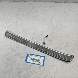 2014 - 2020 MERCEDES S550 W222 FRONT LEFT LED SILL TRIM KICK SILL PLATE OEM 2014 - 2020 MERCEDES S550 W222 FRONT LEFT LED SILL TRIM KICK SILL PLATE OEM