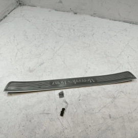 2014 - 2020 MERCEDES S550 W222 FRONT LEFT LED SILL TRIM KICK SILL PLATE OEM 2014 - 2020 MERCEDES S550 W222 FRONT LEFT LED SILL TRIM KICK SILL PLATE OEM