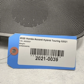 2018-2022 Honda Accord Dashboard Center Speaker Grille Cover OEM