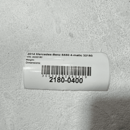 2014-2017 MERCEDES W222 S550  S63  REAR WINDSHIELD WINDOW GLASS OEM