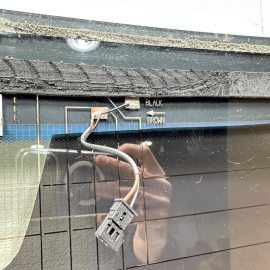 2014-2017 MERCEDES W222 S550  S63  REAR WINDSHIELD WINDOW GLASS OEM