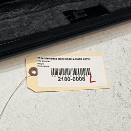 2014-2017 MERCEDES W222 S550 WINDSHIELD LEFT DRIVER SIDE A PILLAR TRIM PANEL OEM 2014-2017 MERCEDES W222 S550 WINDSHIELD LEFT DRIVER SIDE A PILLAR TRIM PANEL OEM