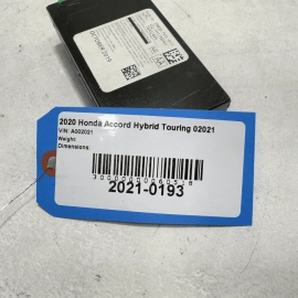 2018-2020 Honda Accord Radio Tuner Module Unit OEM