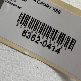 TOYOTA CAMRY XSE 2018 - 2023 REAR ROOF OVERHEAD DOME LIGHT LAMP SWITCH OEM