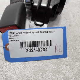 2018-2020 Honda Accord Rear Center Seat Belt Retractor w/Right Buckle OEM