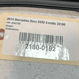 2014-2017 MERCEDES W222 S550 DASHBOARD DASH PASSENGER SIDE TRIM COVER PANEL OEM 2014-2017 MERCEDES W222 S550 DASHBOARD DASH PASSENGER SIDE TRIM COVER PANEL OEM