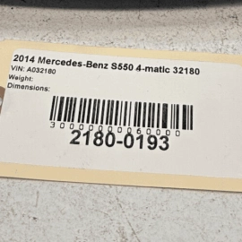 2014-2017 MERCEDES W222 S550 DASH DASHBOARD CENTER STORAGE COMPARTMENT TRAY OEM