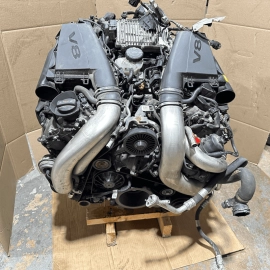 14-2017 MERCEDES S550 W222 4MATIC AWD 4.6L ENGINE MOTOR ASSEMBLY 96k MILEAGE OEM