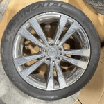 2014-2017 MERCEDES W222 S550 Front Wheel Alloy Rim 19x8.5 & Tire 275/40/R19 OEM