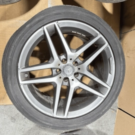 2014-2017 MERCEDES W222 S550 AMG Rear Wheel Rim 19x9.5 & Tire 275/40/R19 OEM