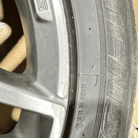2014-2017 MERCEDES W222 S550 AMG Rear Wheel Rim 19x9.5 & Tire 275/40/R19 OEM