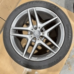 2014-2017 MERCEDES W222 S550 AMG Front Wheel Rim 19x8.5 & Tire 275/40/R19 OEM