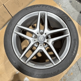 2014-2017 MERCEDES W222 S550 AMG Front Wheel Rim 19x8.5 & Tire 275/40/R19 OEM