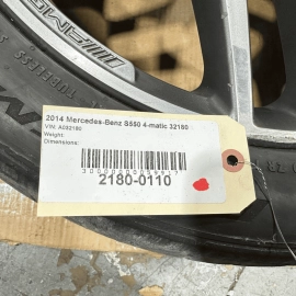 2014-2017 MERCEDES W222 S550 AMG Front Wheel Rim 19x8.5 & Tire 275/40/R19 OEM