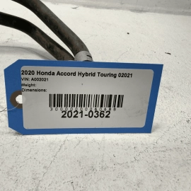 2018-22 HONDA ACCORD HYBRID 2.0L CVT TRANSMISSION OIL COOLER LINE PIPE HOSE OEM