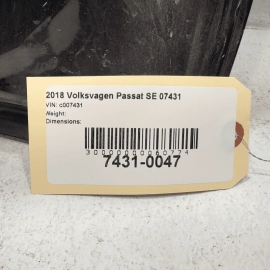 2012 - 2019 VOLKSWAGEN PASSAT REAR LEFT DRIVER SIDE DOOR SHELL PANEL OEM *2T2T*