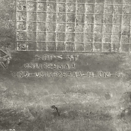 2009 Dodge Journey Accessory Drive Shield Front Right Side Mopar OEM