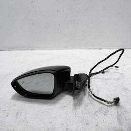 VOLKSWAGEN PASSAT 2016-19 FRONT LEFT DRIVER DOOR EXTERIOR MIRROR OEM BLACK 2T2T