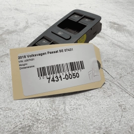 VOLKSWAGEN PASSAT 2012 - 2022 FRONT DRIVER DOOR POWER WINDOW SWITCH CONTROL OEM