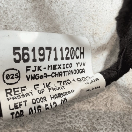 2018-2020 VOLKSWAGEN PASSAT FRONT LEFT DRIVER SIDE DOOR WIRE WIRING HARNESS OEM