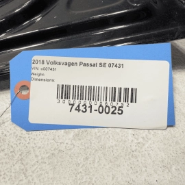 Volkswagen VW Passat Rear Trunk Deck Lid Hatch Black Pearl 2T2T OEM 2016-2019