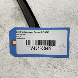 VOLKSWAGEN PASSAT FRONT DRIVER DOOR WINDOW GLASS RUN CHANNEL SEAL 2012-2022 OEM