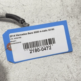 MERCEDES W222 S550 BATTERY GROUND CABLE WIRE HARNESS OEM 2014-2017