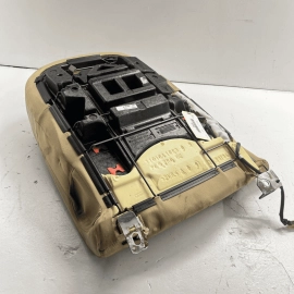 11-18 AUDI A8L Quattro BEIGE FRONT LEFT DRIVER UPPER CUSHION SEAT W HEADREST OEM