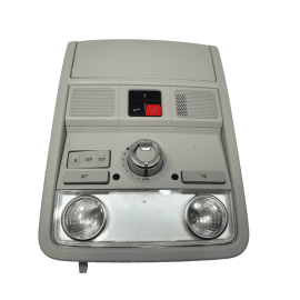 2012-22 VOLKSWAGEN PASSAT ROOF OVERHEAD CONSOLE DOME LIGHT LAMP SWITCH GRAY OEM