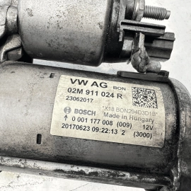 2014-2022 VOLKSWAGEN PASSAT 2.0L ENGINE STARTER MOTOR OEM