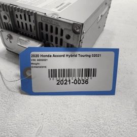 2018-2020 Honda Accord Audio Radio Receiver OEM