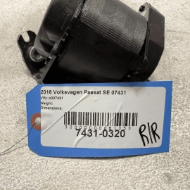 VOLKSWAGEN PASSAT 2012-2022 REAR PASSENGER SIDE SEAT BELT SEATBELT RETRACTOR OEM