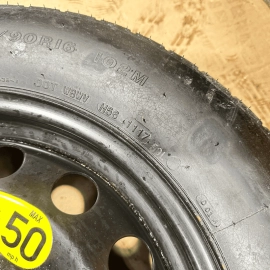 2012-2022 VOLKSWAGEN PASSAT SPARE WHEEL T135/90 R16 102M FIRESTONE OEM