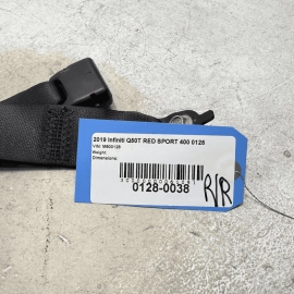 2014-2020 Infiniti Q50 Rear Center Seat Belt Seatbelt Buckle OEM Black