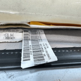 VOLKSWAGEN PASSAT FRONT DRIVER SIDE UPPER SEAT BACK CUSHION BLACK 2016-18 OEM