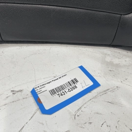 VOLKSWAGEN PASSAT FRONT DRIVER SIDE UPPER SEAT BACK CUSHION BLACK 2016-18 OEM