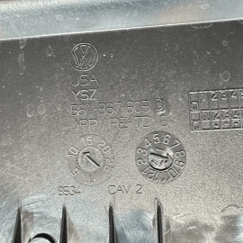 2012-2018 VOLKSWAGEN PASSAT LE TRUNK LID COVER LINER TRIM PANEL OEM