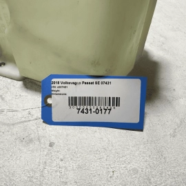 2012-2022 VOLKSWAGEN PASSAT FRONT WINDSHIELD WASHER FLUID RESERVOIR BOTTLE OEM