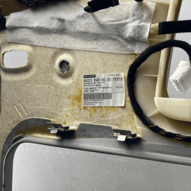 MERCEDES W221 S550 PANORAMIC CEILING ROOF HEADLINER COVER GRAY OEM 2010-201