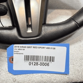 2018-2019-2020 Infiniti Q50 Red Sport Steering Wheel W/ Shifters OEM