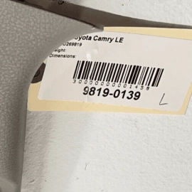 TOYOTA CAMRY 2018-2021 LEFT DRIVER SIDE UPPER B PILLAR TRIM COVER PANEL OEM