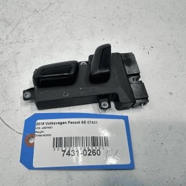 VOLKSWAGEN PASSAT FRONT DRIVER SIDE SEAT ADJUSTMENT CONTROL SWITCH 2012-2022 OEM
