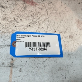 2016-2019 VOLKSWAGEN PASSAT 2.0L RADIATOR W/ SUPPORT FAN BLADE & SHROUD ASSY OEM
