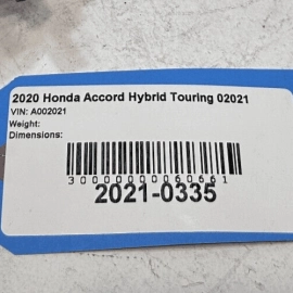 HONDA ACCORD HYBRID 2018-2022 2.0L ENGINE POSITIVE BATTERY CABLE WIRE OEM HONDA ACCORD HYBRID 2018-2022 2.0L ENGINE POSITIVE BATTERY CABLE WIRE OEM