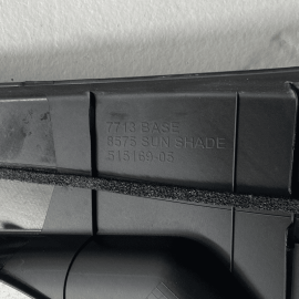 2015-2020 ACURA TLX REAR LEFT DRIVER SIDE DOOR WINDOW FRAME TRIM OEM