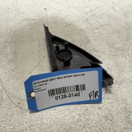 2019 INFINITI Q50 DOOR CORNER SPEAKER TRIM COVER FRONT PASSENGER SIDE OEM