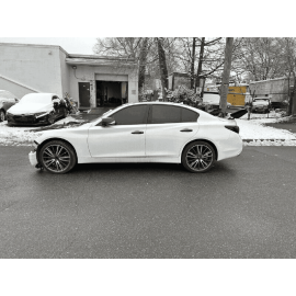 INFINITI Q50 FRONT LEFT DRIVER DOOR WINDOW OUTSIDE BELT MOLDING  2014-2020 OEM