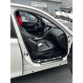 INFINITI Q50 FRONT LEFT DRIVER DOOR WINDOW OUTSIDE BELT MOLDING  2014-2020 OEM