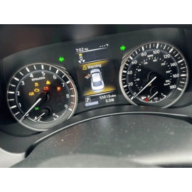 INFINITI Q50 RED SRORT REAR RIGHT PASSENGER SIDE DOOR PANEL COVER OEM 2017-2019